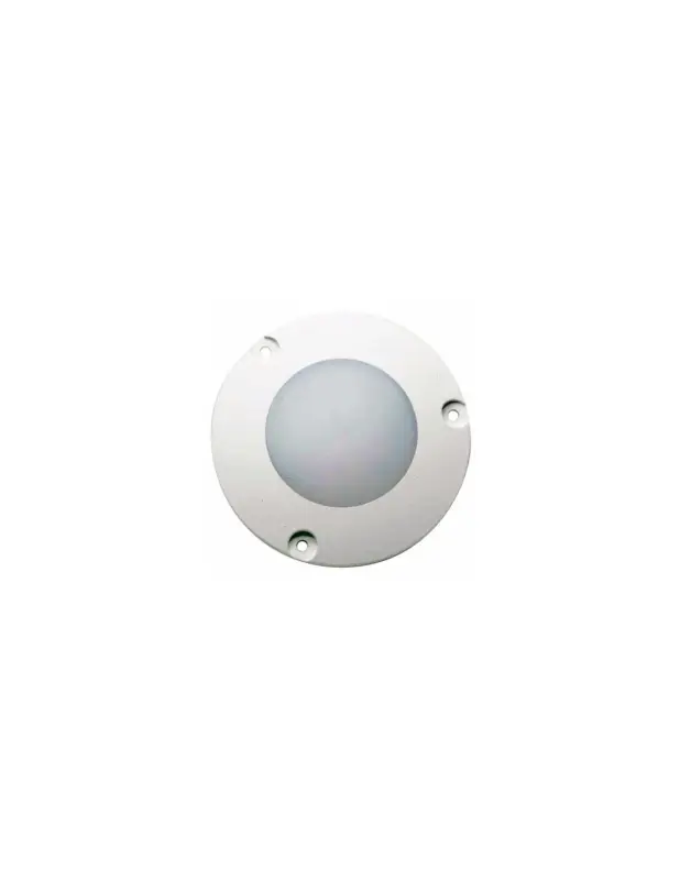Plafoniera LED a incasso IP67 12V, ABS, diametro 107 mm, luce calda 3000K dimmerabile Offerta Lampo