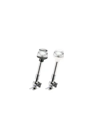 Fanale di navigazione 360° su asta pieghevole in acciaio inox certificato RINA Promo Stagionale