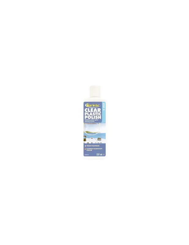 Star Brite Clear Plastic Polish, lucidante con protezione UV per plastiche, 237 ml Prezzo Di Fabbrica