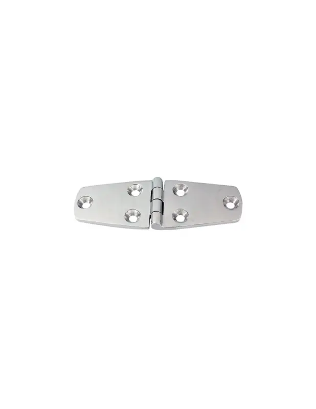 Spedizione Espresso Cerniera a biscotto misura M, acciaio inox extracrome 3 mm, 38x105 mm