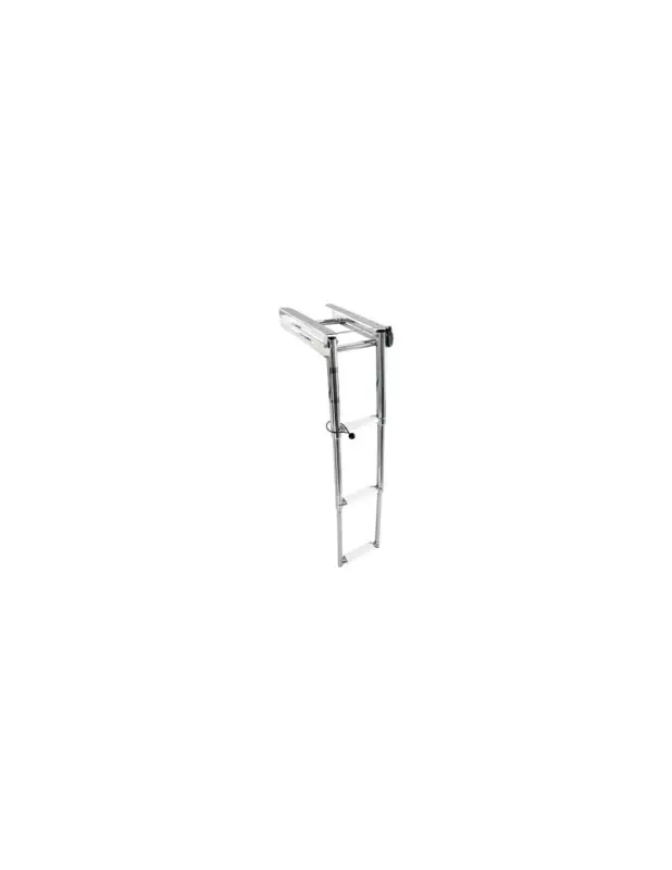 Scaletta telescopica Cage Slim in acciaio inox sotto plancia Soddisfatti O Rimborsati