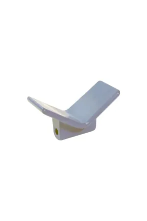 Domar ferma prua per carrello alaggio, poliuretano blu, 150x70x80 mm, foro 11 mm Spedito Oggi