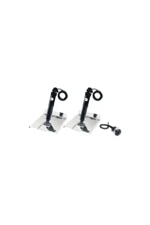 Kit flap di assetto elettrici Uflex 12V con joystick e auto line-up Non Perdere