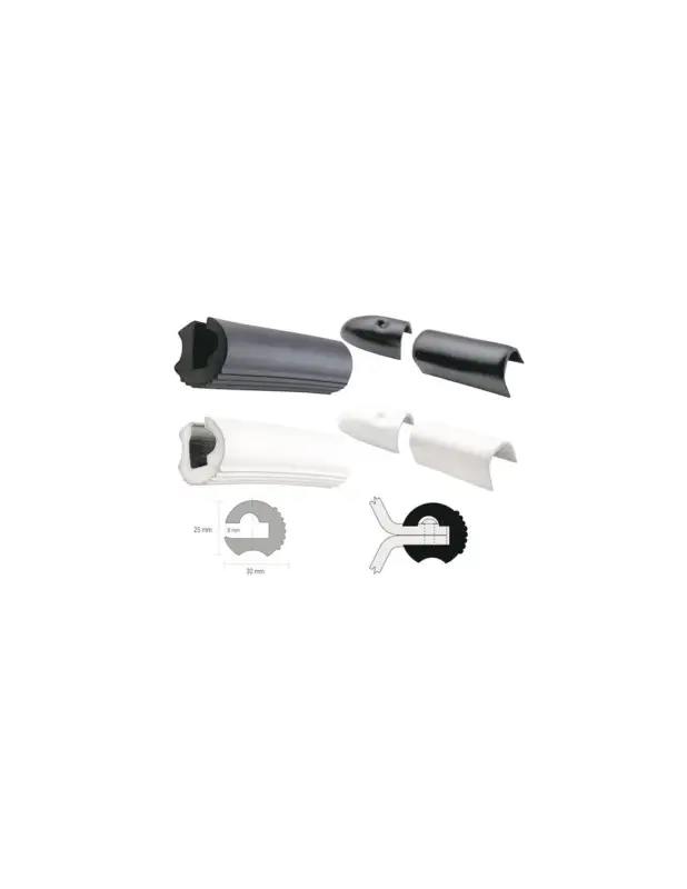 Bottazzo ECO1 profilo parabordo a labbro in PVC Subito Disponibile