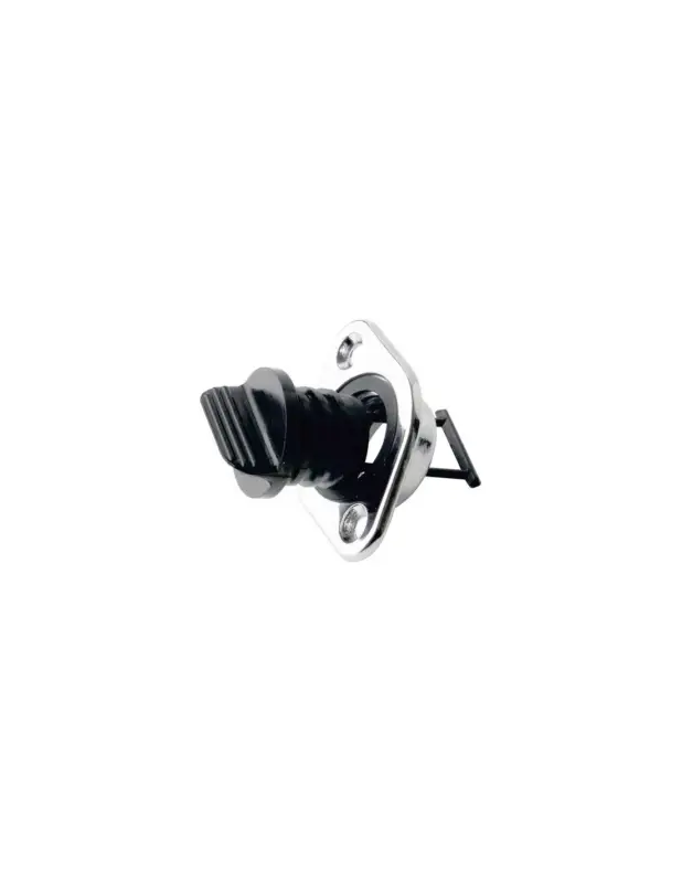 Tappo di scarico ovale ottone cromato, ø 24,7 mm, 34x50 mm Di Tendenza
