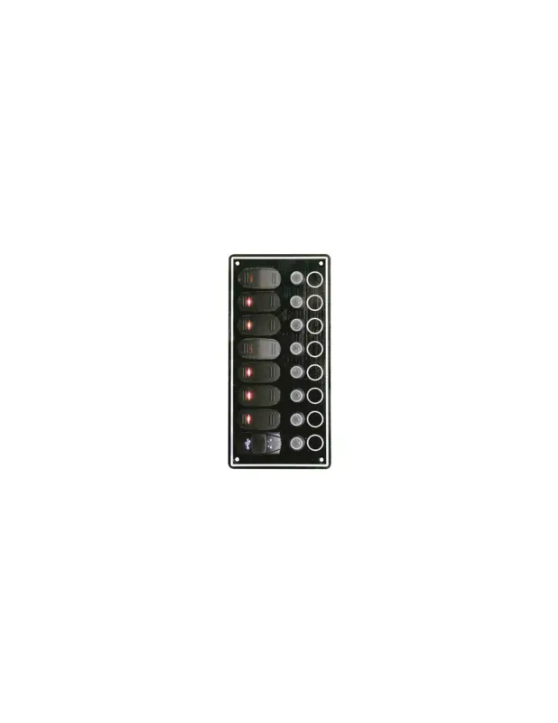 Sconto Pannello Contour impermeabile con interruttori basculanti e valvole automatiche