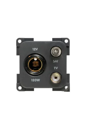 CBE Presa 12V Standard + TV + SAT 9,5mm 75 Ohm Pannello Compra Online