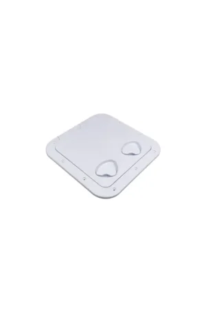 Reso Gratuito Portello d'ispezione in AAS Calpestabile Bianco 375x370 mm