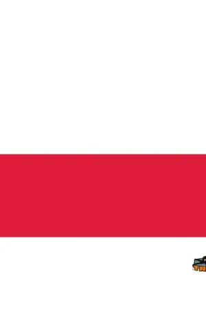 Offerta Speciale Bandiera Polonia stampata in poliestere pesante TREM