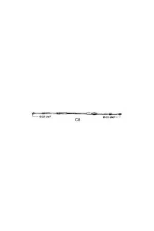 Popolare Ultraflex Cavo telecomando C8, Ø 8,5 mm, corsa 87 mm, entrobordo e
