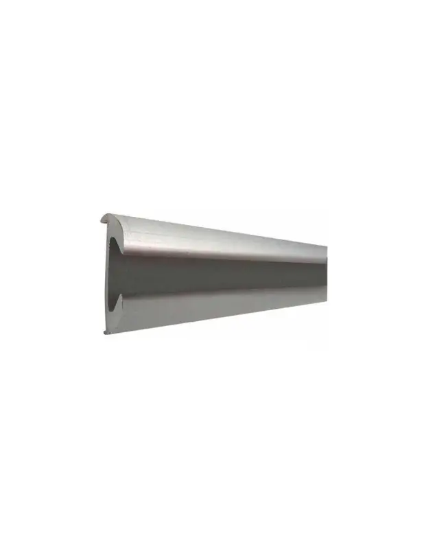 Promozione Esclusiva Supporto in alluminio anodizzato per bottazzo parabordo, H57 mm, barra 4 m