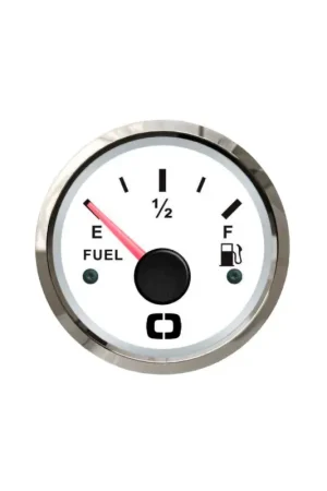 Offerta Indicatore livello carburante quadrante bianco lunetta lucida