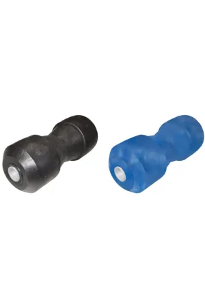Solo Oggi Rullo centrale reggi chiglia Ø 85x216 mm, foro Ø 20 mm, nero e azzurro
