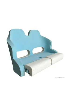 Doppio sedile anatomico imbottito flip-up H99, da rivestire Must-Have