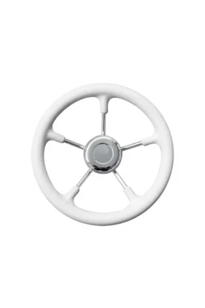 Volante a 5 razze bianco da 400 mm Promozione Esclusiva