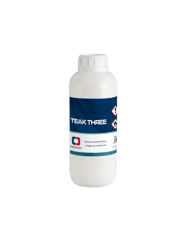 Osculati Teak Three protettivo incolore per legno teak, 1 L Reso Gratuito
