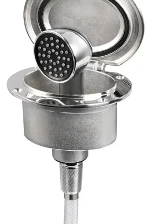 Box Elissa inox con doccia Keji tubo PVC 2,5 m Direttamente Dal Produttore