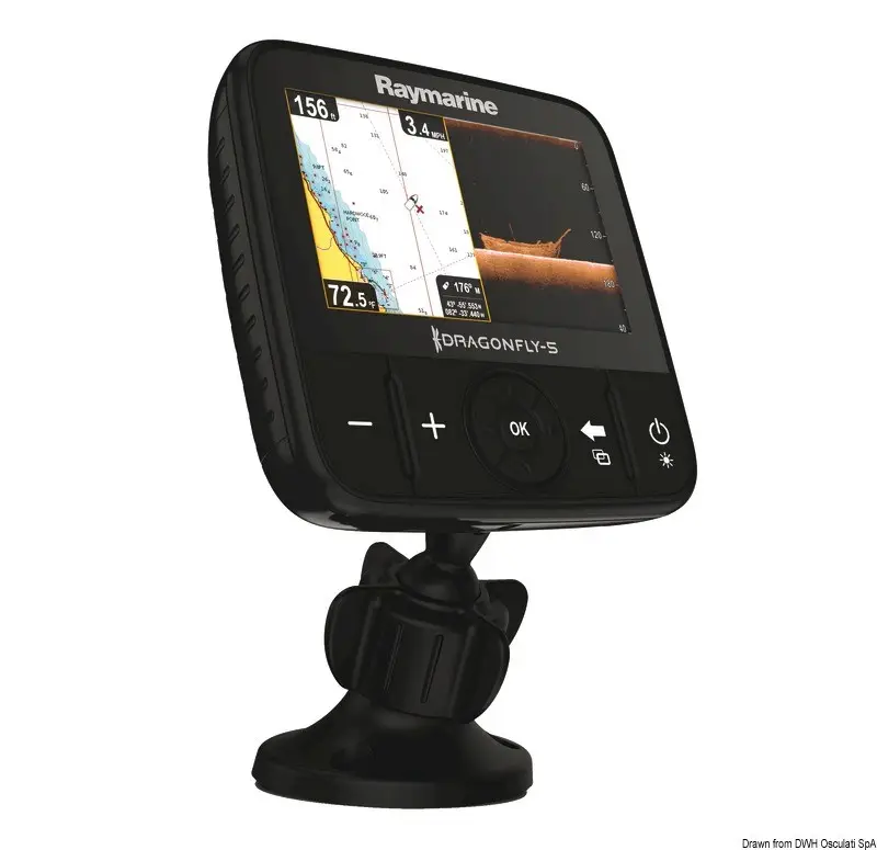 Ecoscandaglio Raymarine Dragonfly 5PRO 5" Ultimissimo Modello