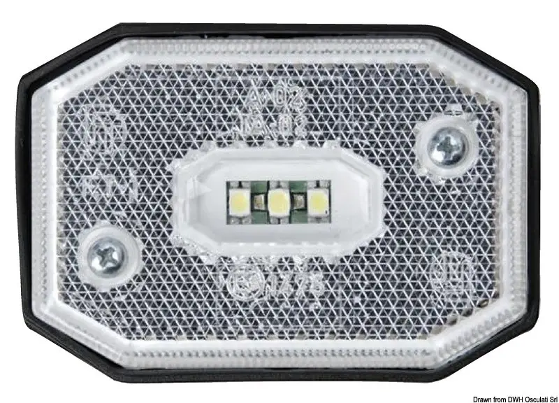 Offerta Lampo Fanale posizione LED anteriore luce bianca