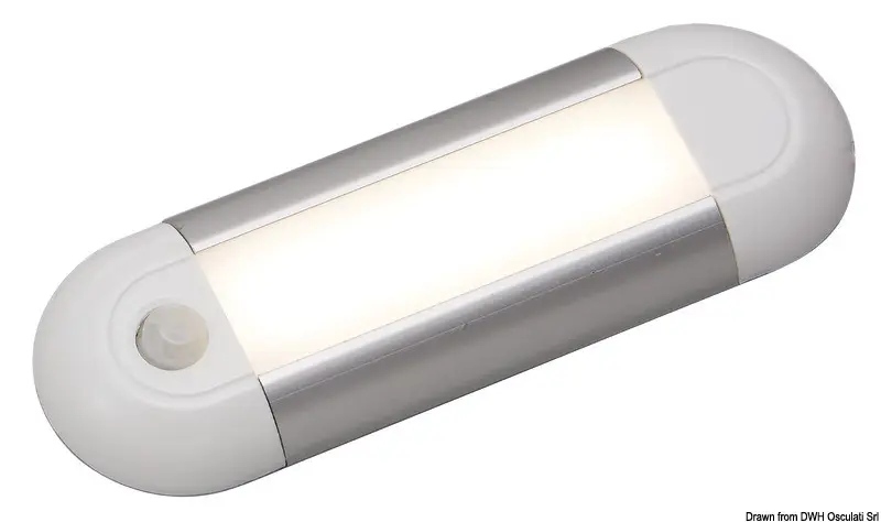 Plafoniera di servizio a LED acc. Auto sens. Posiz Prezzo Ridotto