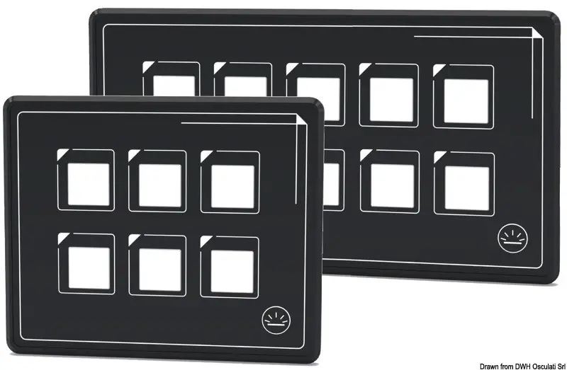Prezzo Conveniente Pannello elettrico touch control 6 pulsanti
