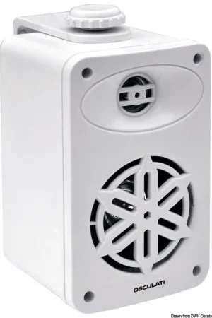 Ultima Occasione Coppia di casse stereo 2 vie per interno nere 3" - 2X80W