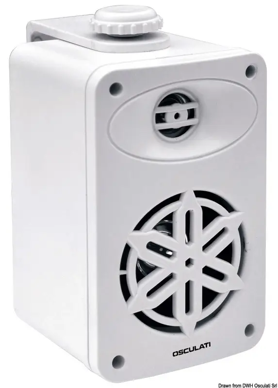 Ultima Occasione Coppia di casse stereo 2 vie per interno nere 3" - 2X80W