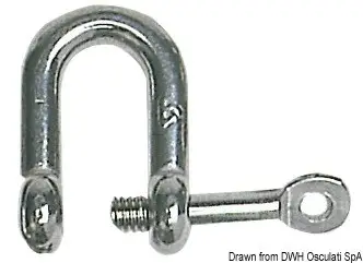 Saldi Grillo inox a U asse imperdibile 12 mm