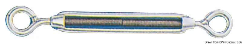 Tenditore inox 2 occhi 4 mm Direttamente Dal Produttore