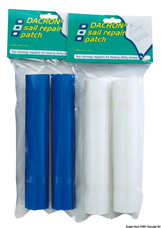 A Buon Prezzo Kit riparaz. tessuto Azzurro