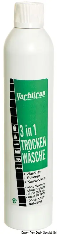 Dry wash 3 in 1 YACHTICON 500 ml Solo Oggi