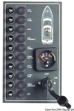 Offerta Pannello 10 interruttori