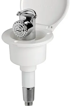 Acquista Ora Doccia Elegant bianca tubo PVC 2,5 m in piano