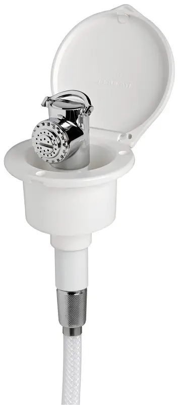 Acquista Ora Doccia Elegant bianca tubo PVC 2,5 m in piano