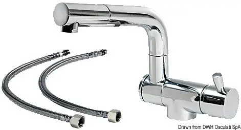 Miscelatore doppio snodo abbattibile Must-Have