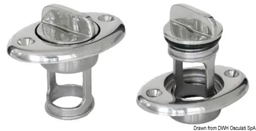 Tappo scarico sentina inox 43 x 64 mm Reso Gratuito