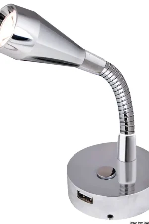 Offerta Lampo Faretto LED Batsystem LEIA Total black