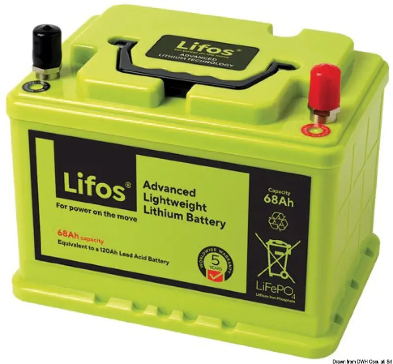 Prezzo Ridotto Batterie al litio Lifos 12,8 V 68 Ah
