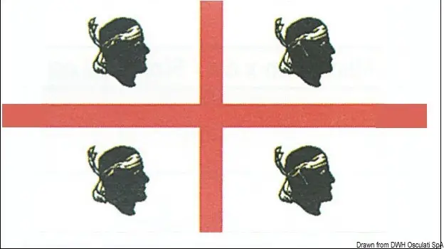 Bandiera Sardegna 20 x 30 cm Offerta