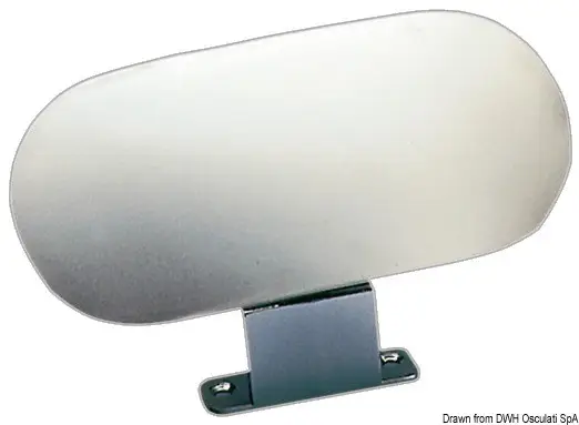 Sconto Specchietto cromato 82x184 mm